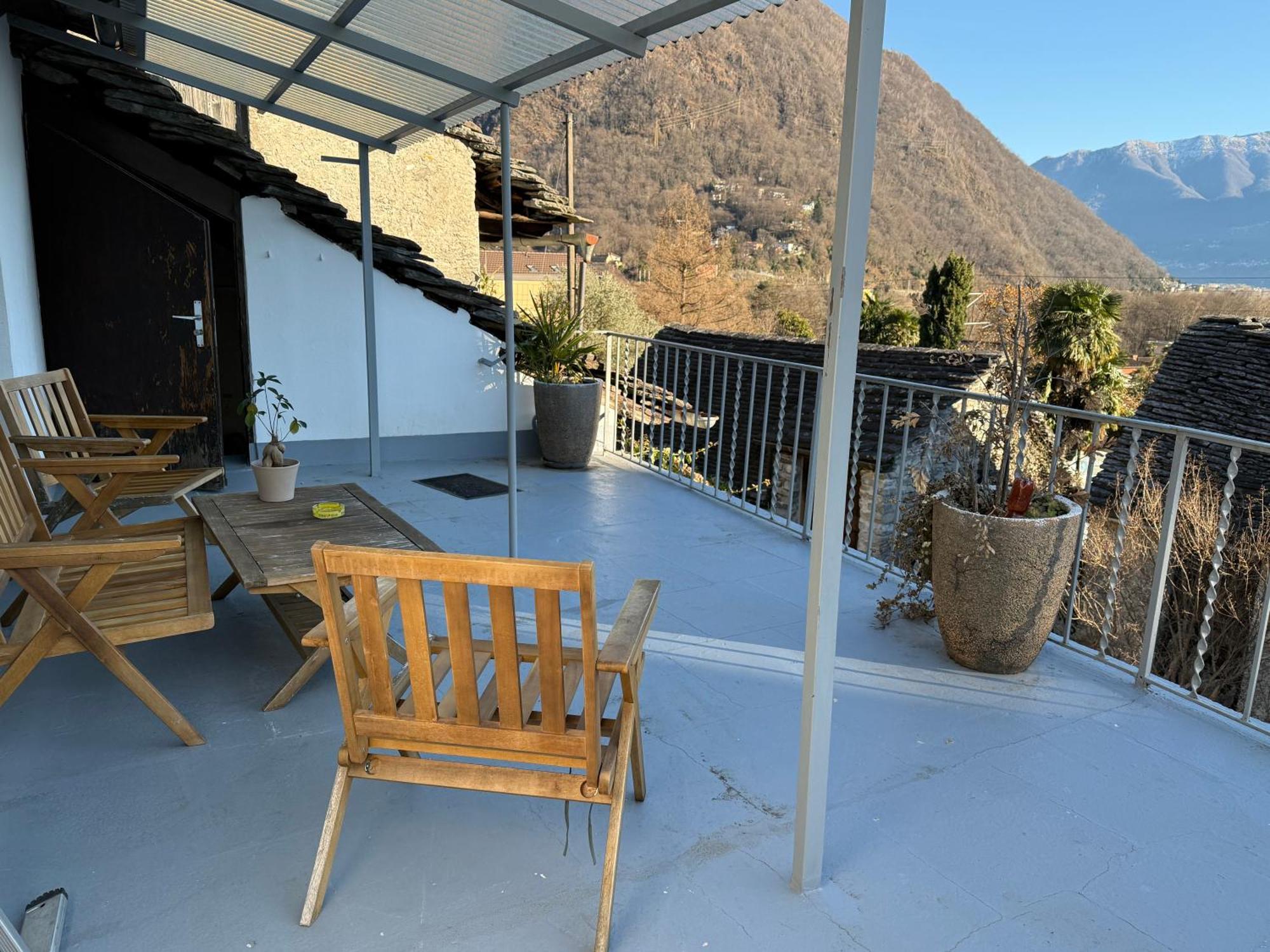 B&B Alla Piazzetta Di Tegna ภายนอก รูปภาพ